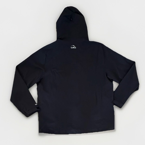 LL Bean Men's Cresta Stretch Rain Jacket, Black, XXL, New - Picture 8 of 10